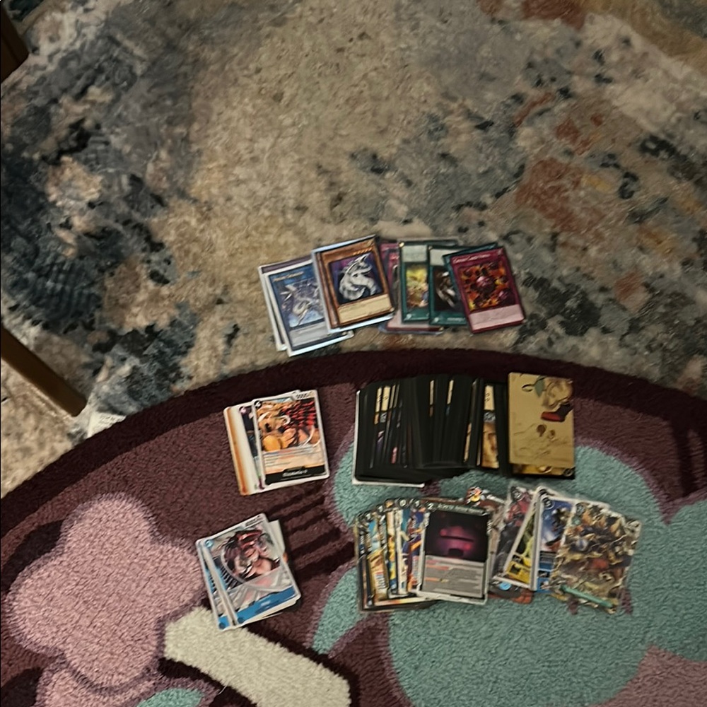 Colorful Trading Card Collection for Kids